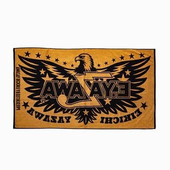 矢沢永吉 ジャガードスペシャルビーチタオル(ロゴ)イーグル