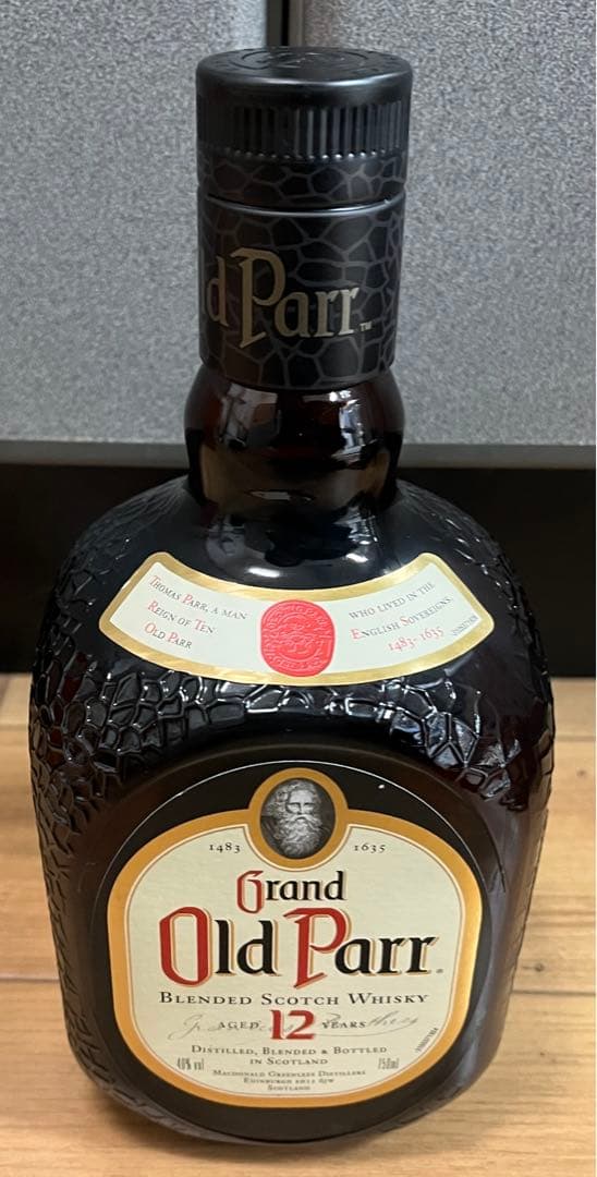 未開栓⭐️ Grand Old Parr オールドパー　750ml 三本セット