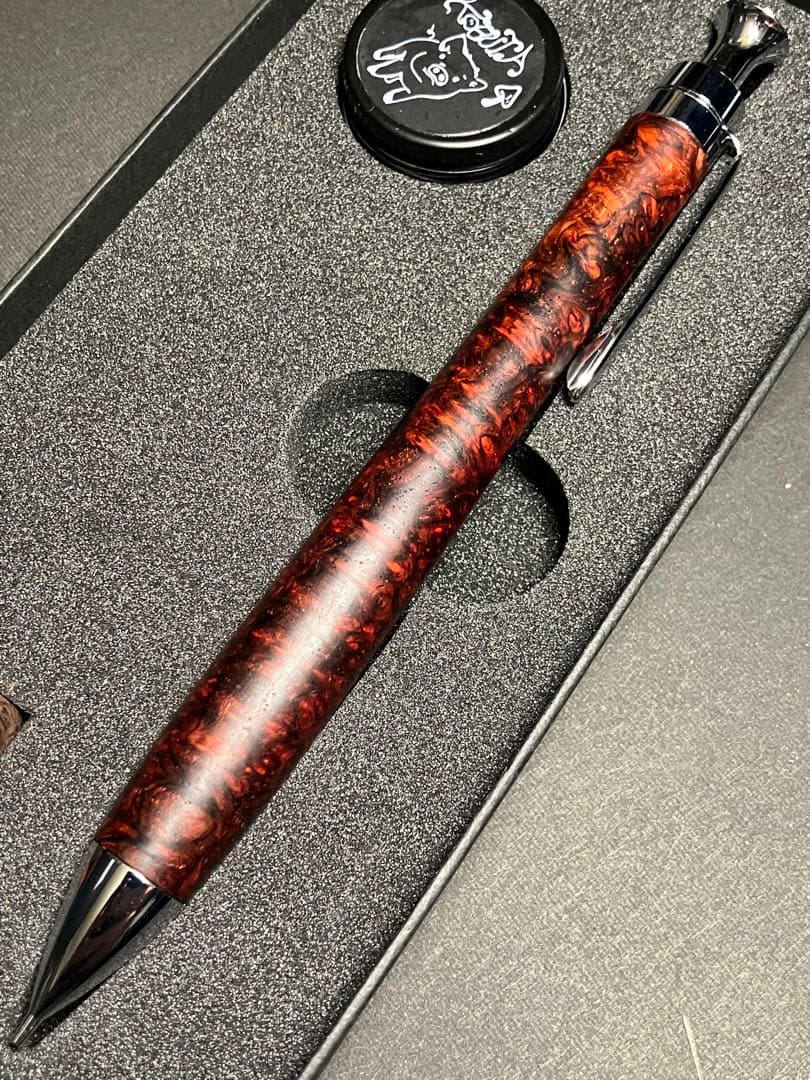 こぶた工房 ホンジュラスローズウッド瘤極上+グロテスク シャープペンシル