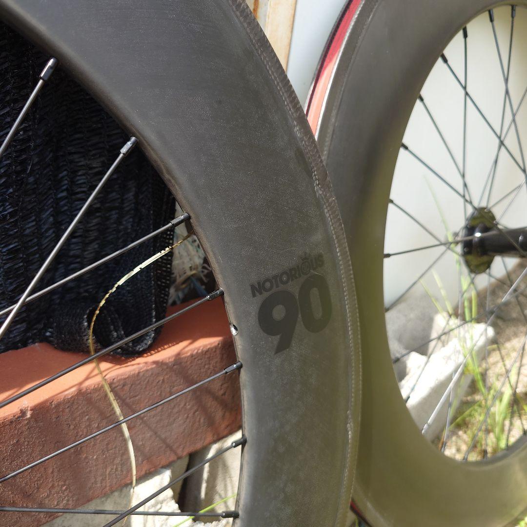 NOTORIOUS 90 カーボンホイール