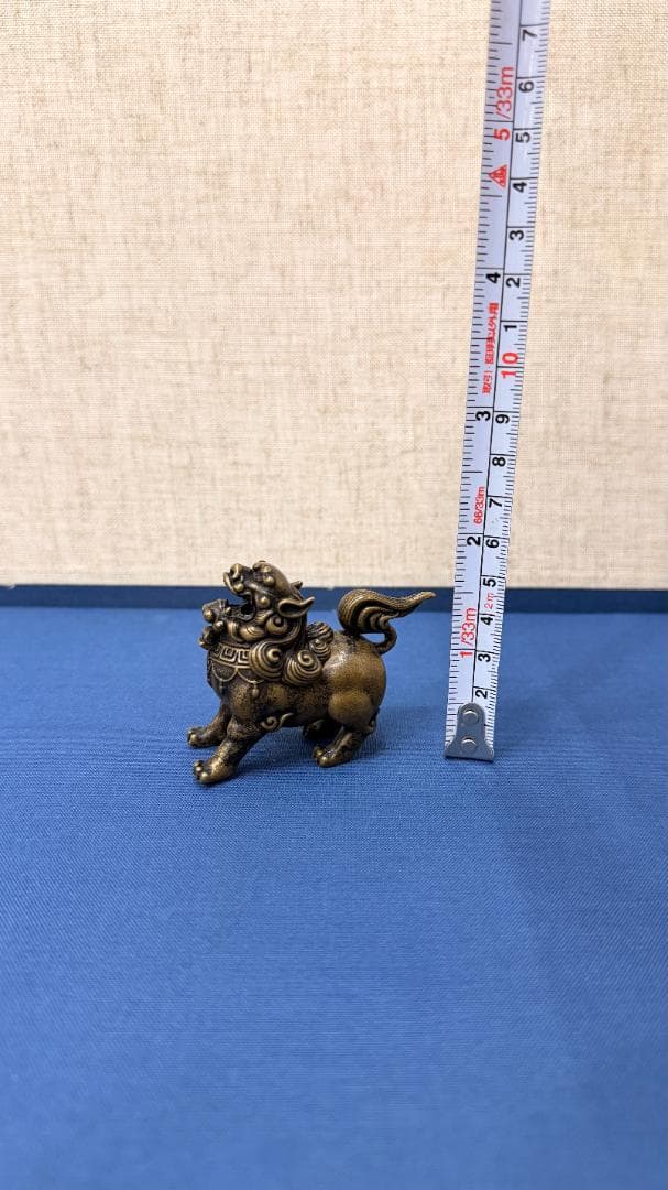 縁起物 麒麟像 銅製 香炉・置物｜古美術調｜開運・財運｜床の間飾り