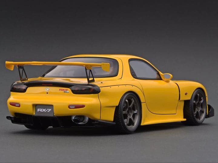 イグニッションモデル 1/18 IG2228 RX-7 FD3S 黄 RE雨宮