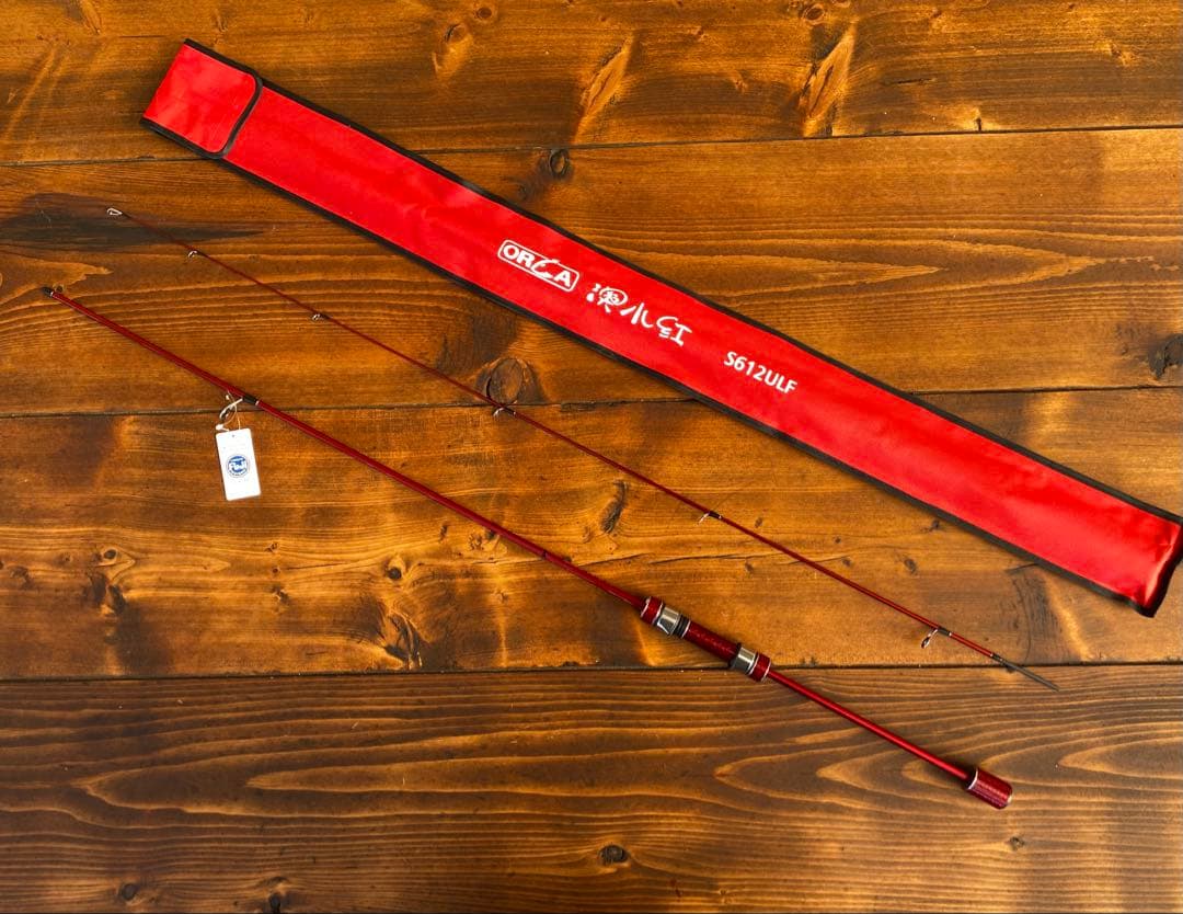 アジングセット　s552ULF アジングロッド+リール　ヘッドライト付き