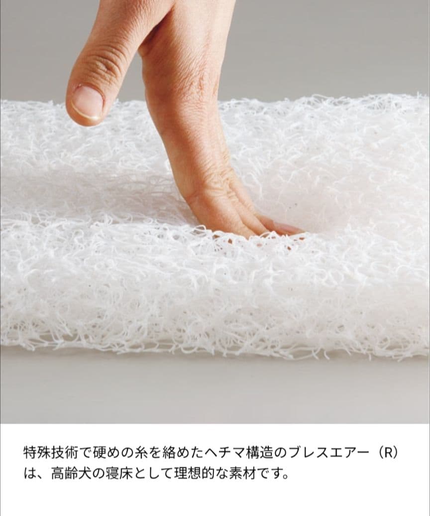ペピイ　フィーヌエアマット　Lサイズ（シニア犬に快適）