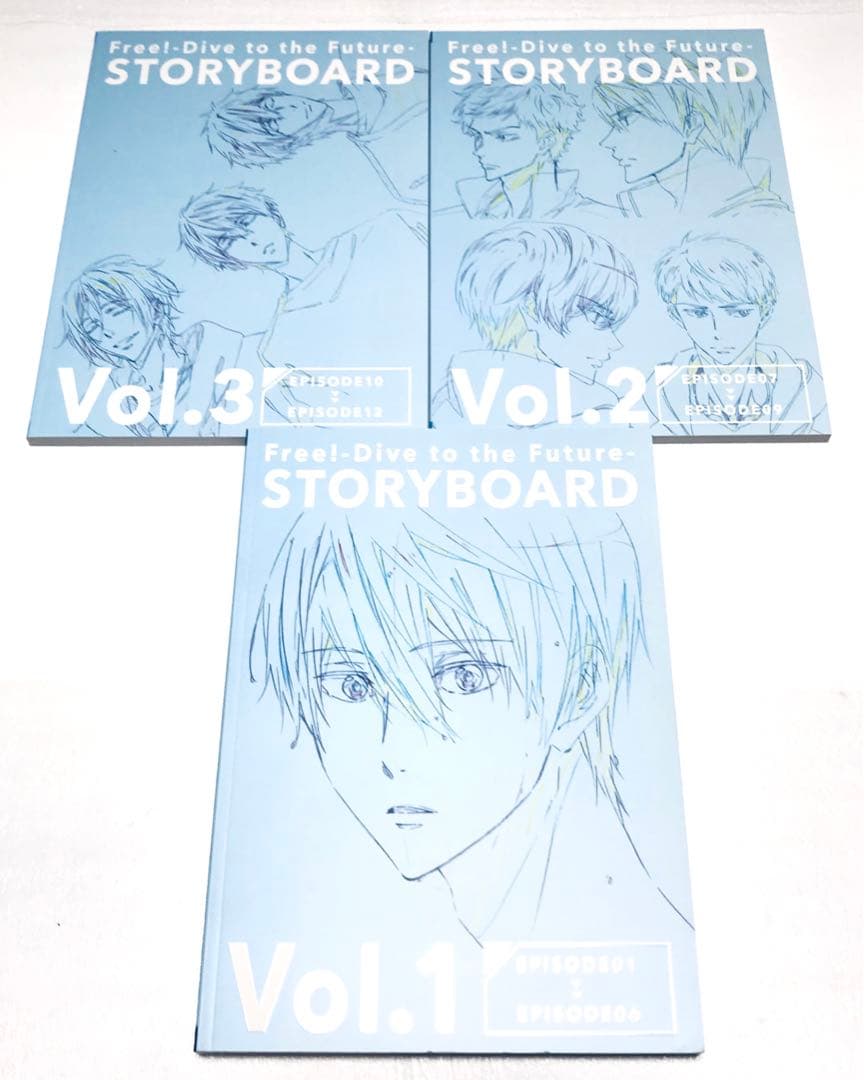 ◎美品◎Free!-Dive to the Future-絵コンテ3冊 七瀬遙