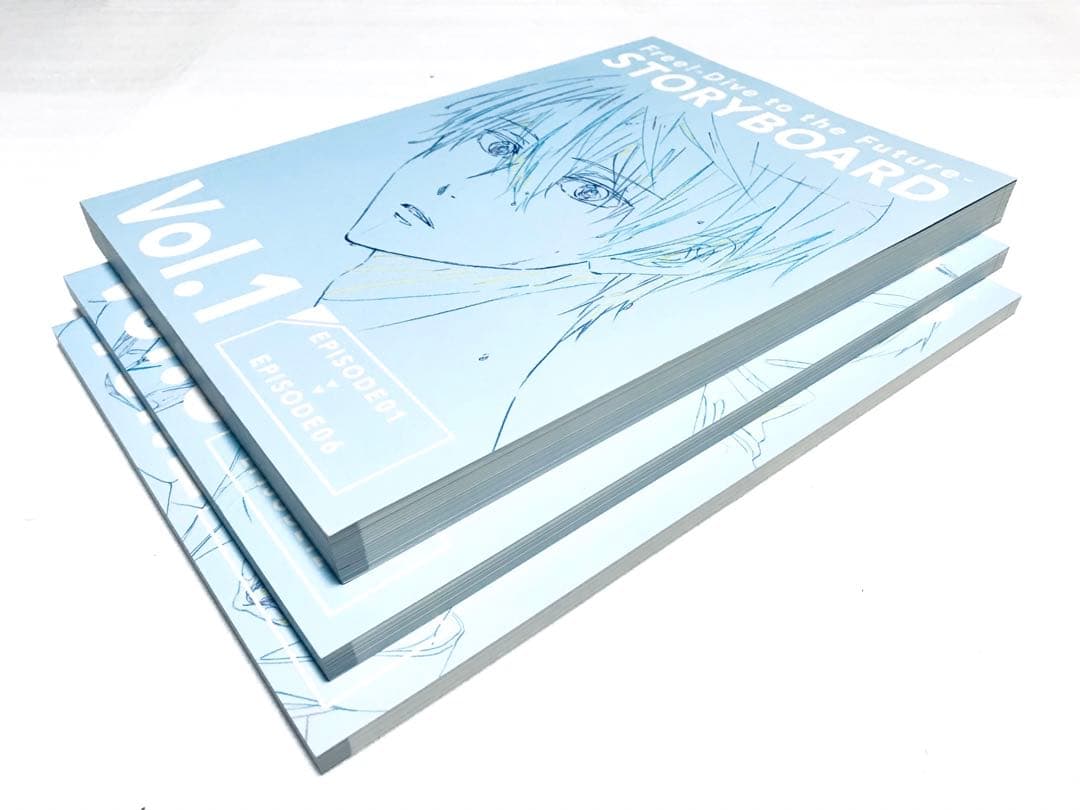 ◎美品◎Free!-Dive to the Future-絵コンテ3冊 七瀬遙