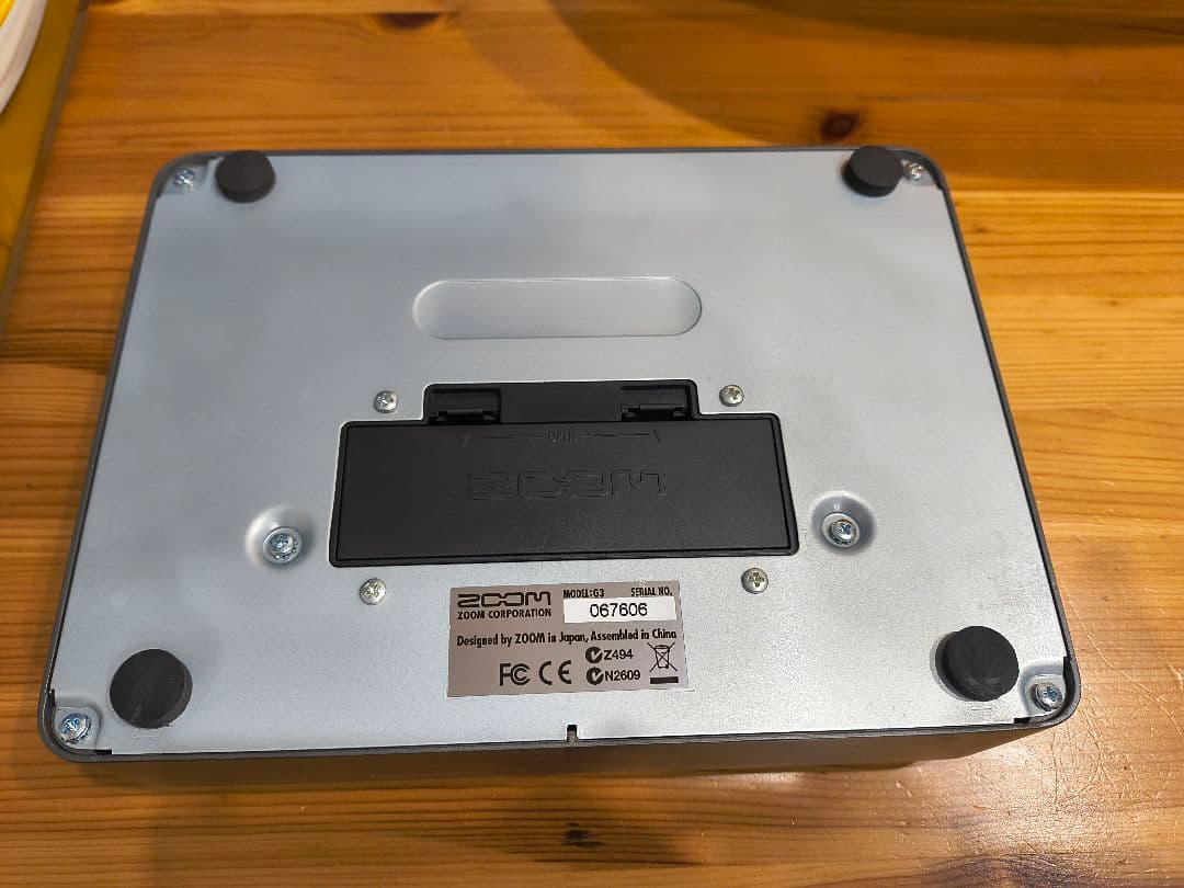 Zoom G3 ギターエフェクター 美品 付属品あり
