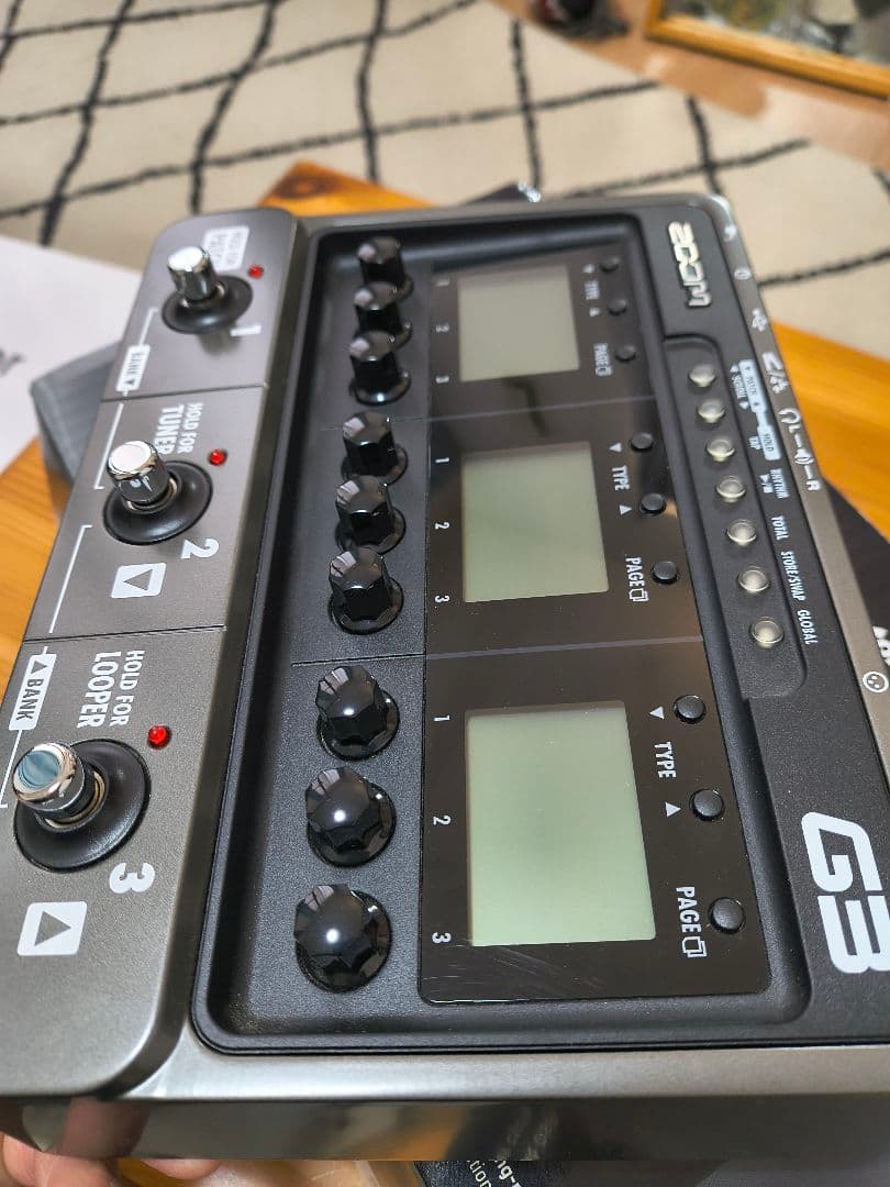Zoom G3 ギターエフェクター 美品 付属品あり