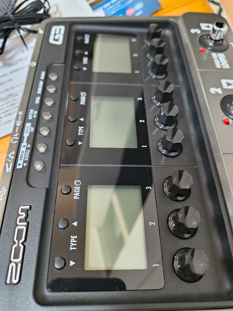 Zoom G3 ギターエフェクター 美品 付属品あり