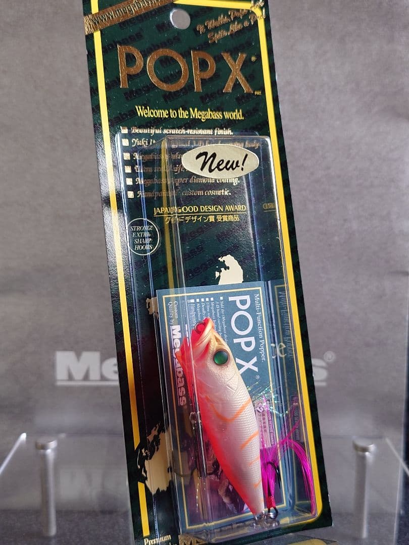 メガバス ito ポップX 初回出荷NEW ホットシュリンプRB 新品未開封