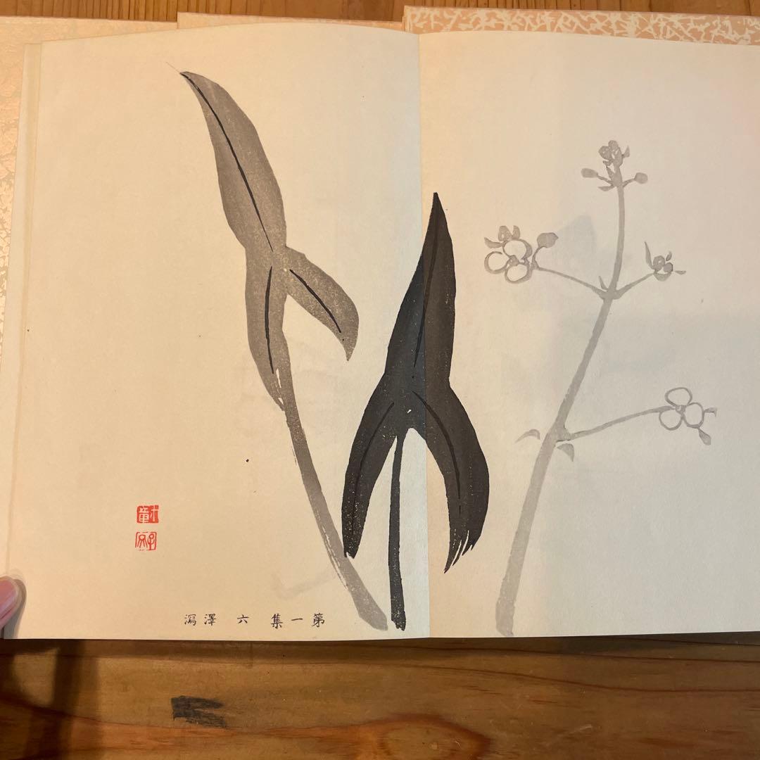 習画百題 全5冊 木版彩色摺