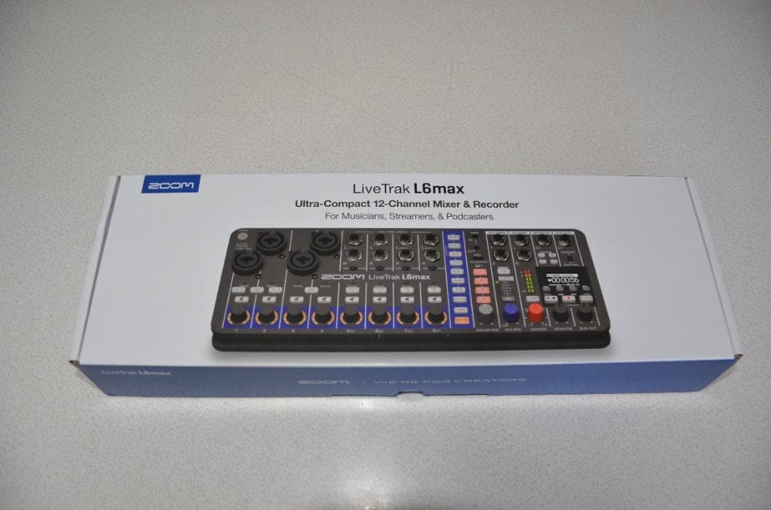【未使用品】ZOOM LiveTrak L6 max