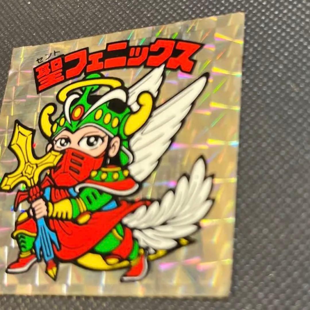 旧ビックリマン　第四弾　ヘッド　聖フェニックス　四角プリズム　2枚セット　③