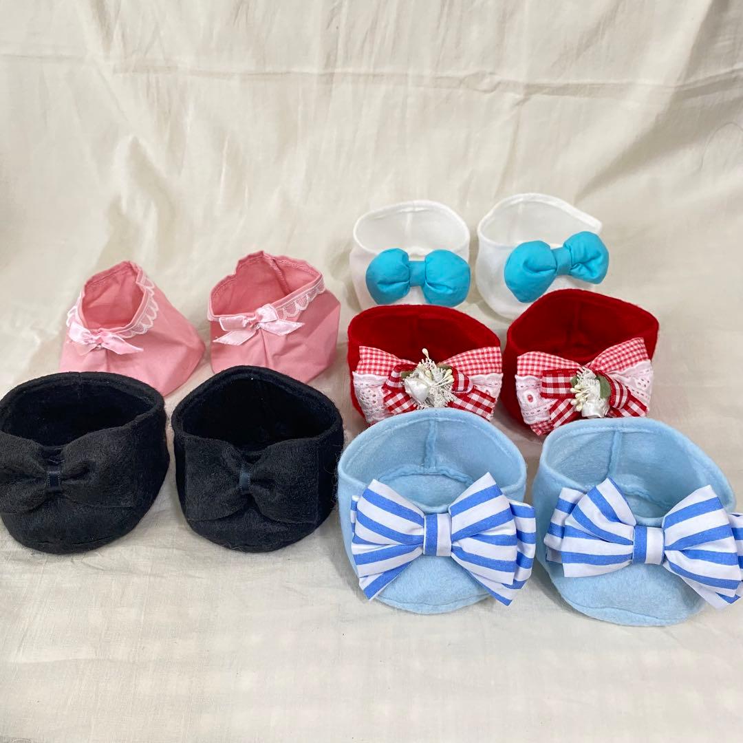 ダッフィーシェリーメイSサイズぬいぐるみコスチューム5着付き