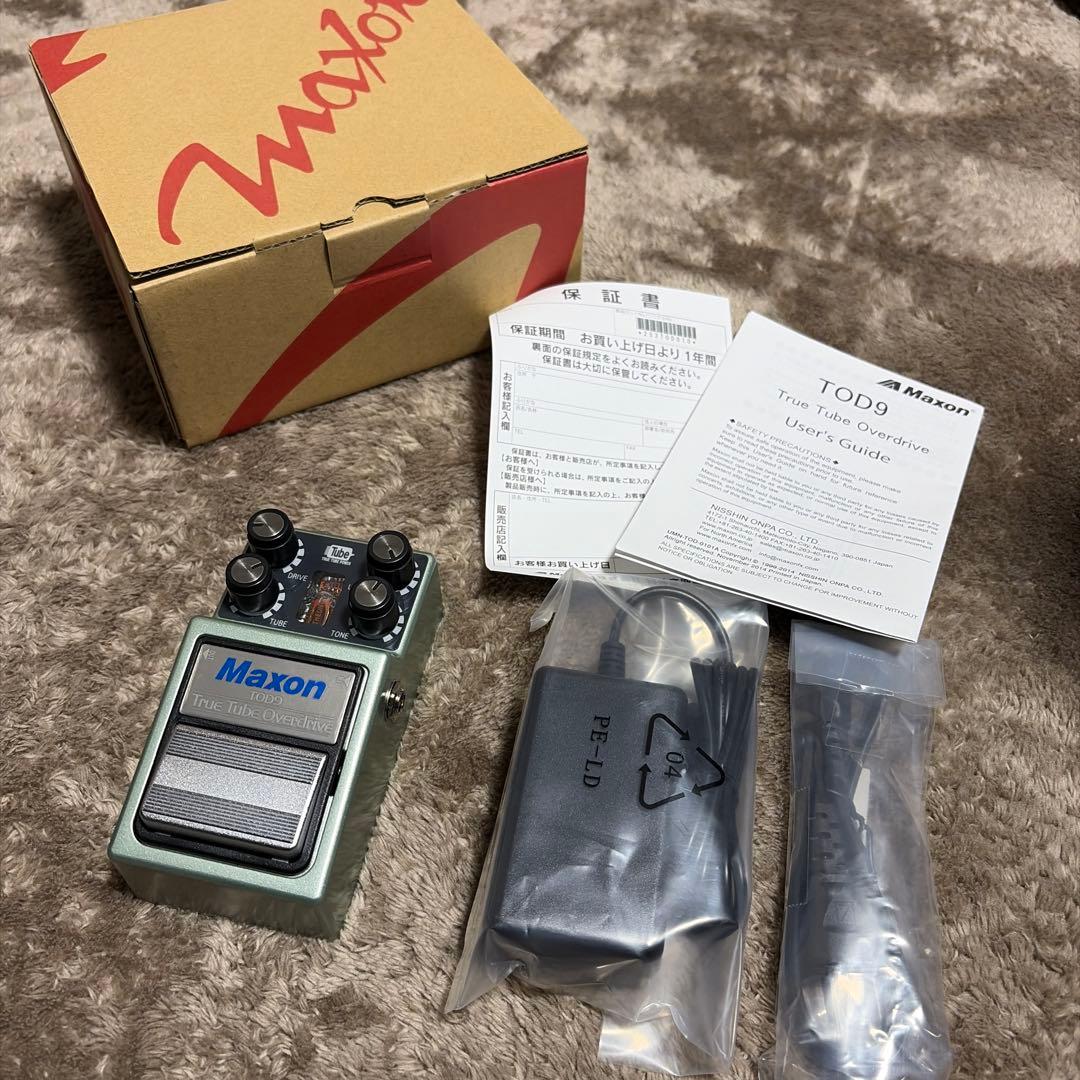 ギター Maxon TOD9 True Tube Over Drive