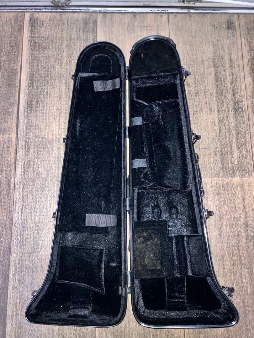 THE MARCATO トロンボーン ハードケース 鍵付き レッド