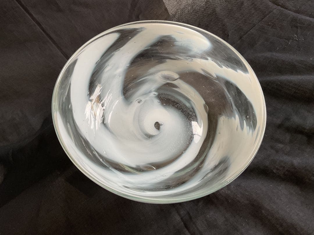 明治・大正時代「渦巻文そうめん鉢」希少品！！