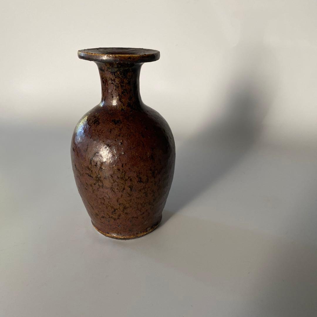 舩木研兒 舩木研児 船木研児 花瓶 小壺 鉄釉