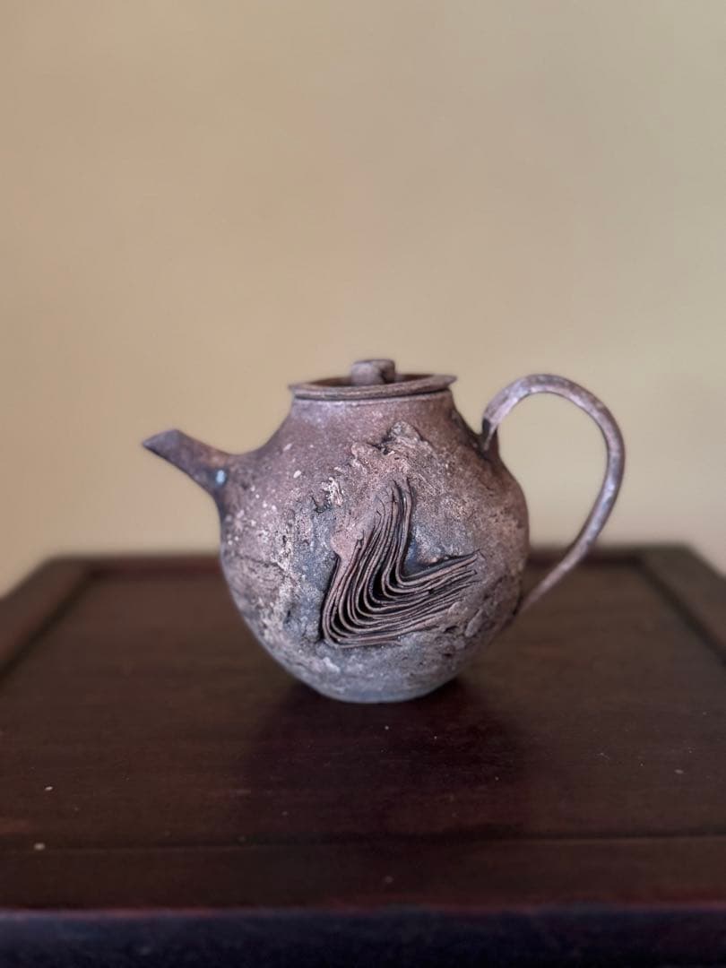 泉田之也　積層茶壺　現代作家