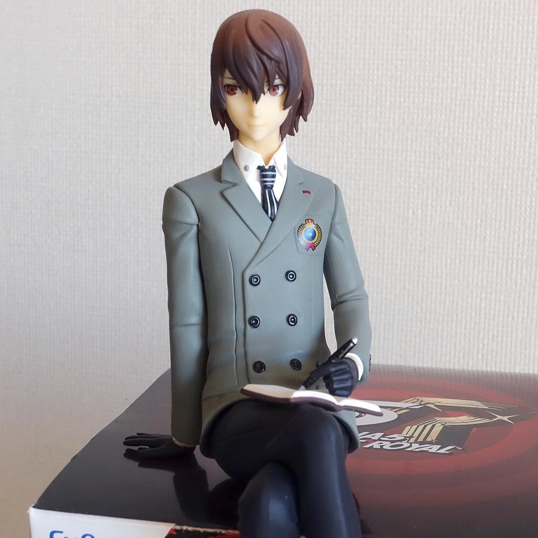 未使用 ペルソナ5 ジョーカー 明智吾郎 ぬーどるストッパー フィギュアセット