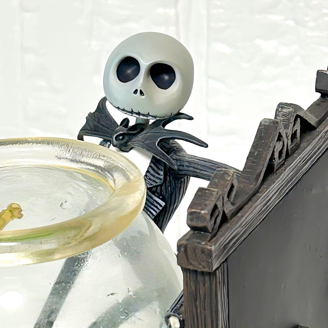 ディズニー　ナイトメアビフォアクリスマス　スノードーム　オブジェ