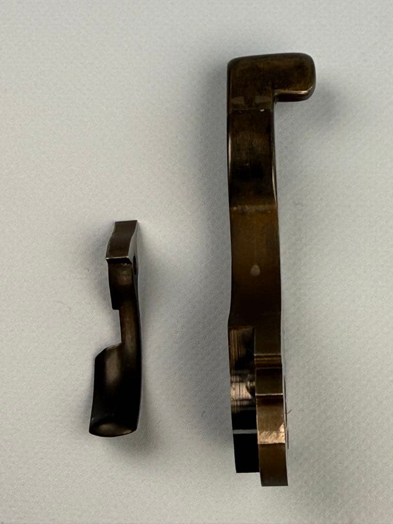 タナか製SAAガスガン用ステールワイドツーハンドハンマー&ワイドトリガーセット