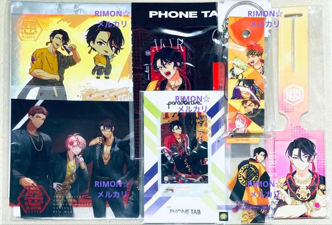 パラライ 翠石依織 アクスタ アクキー 缶バッジ ぬいぐるみ グッズセット