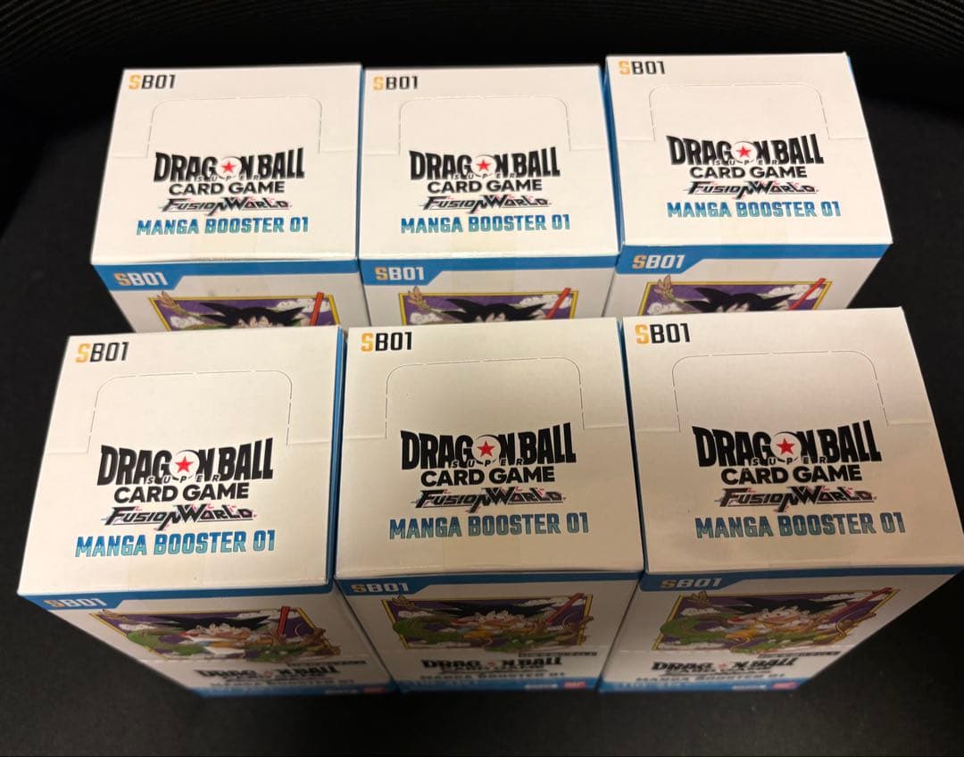 ドラゴンボール　MANGA BOOSTER 01 6ボックス　テープ付き