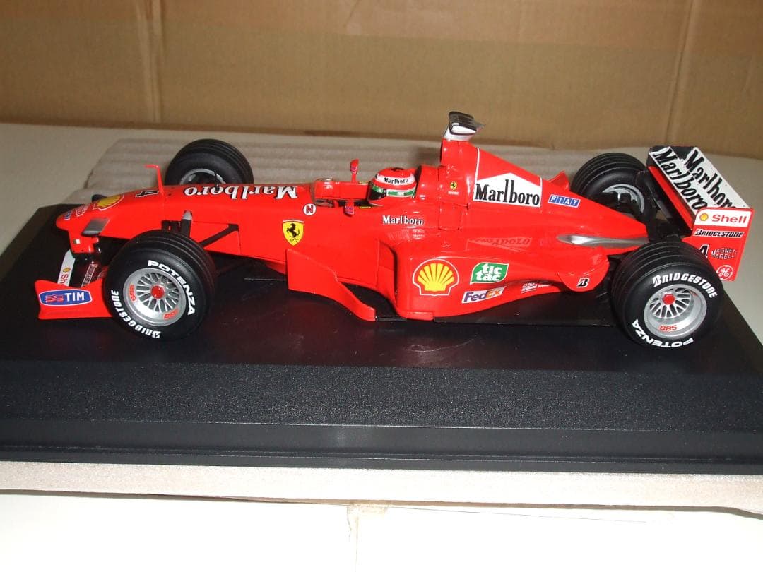 フェラーリ　F３９９　アーバイン　マルボロ仕様　箱なし　マテル　１／１８