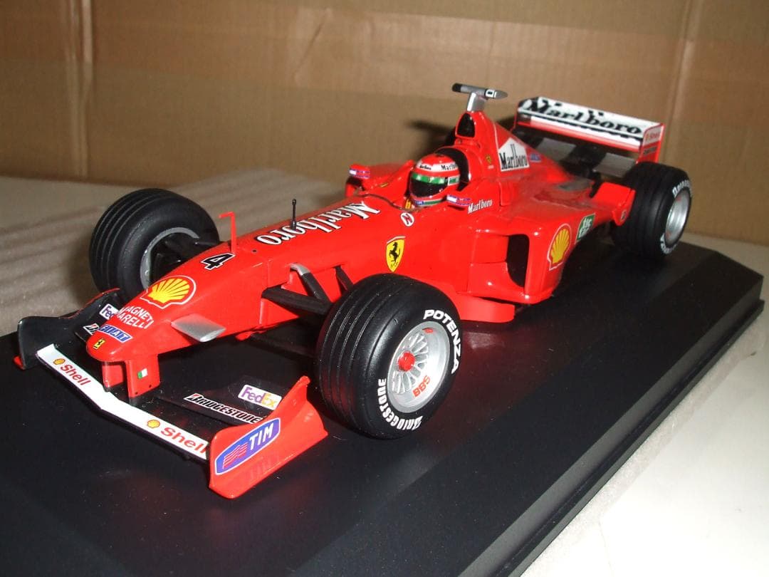 フェラーリ　F３９９　アーバイン　マルボロ仕様　箱なし　マテル　１／１８