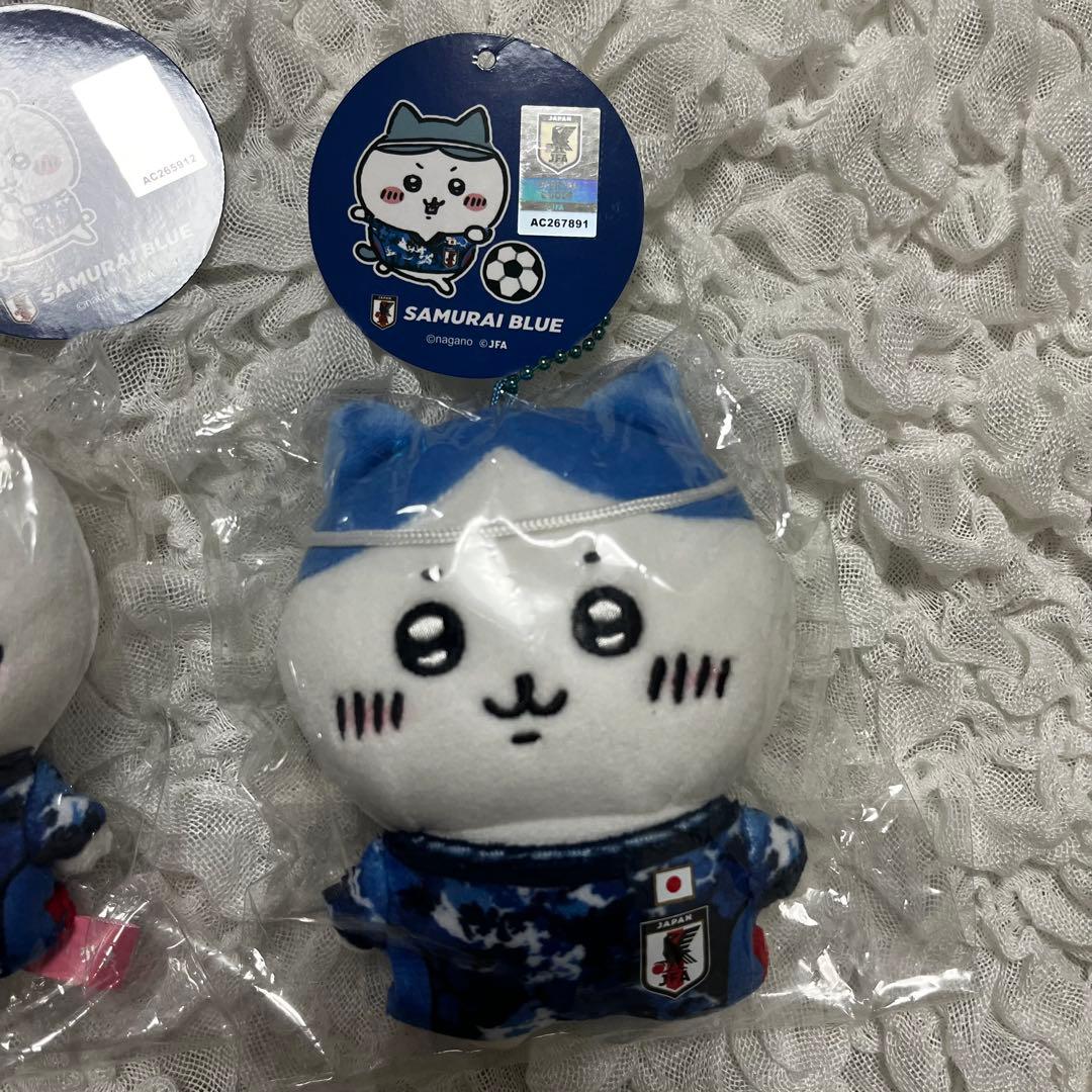 ちいかわ ハチワレ サッカー 日本代表 マスコット