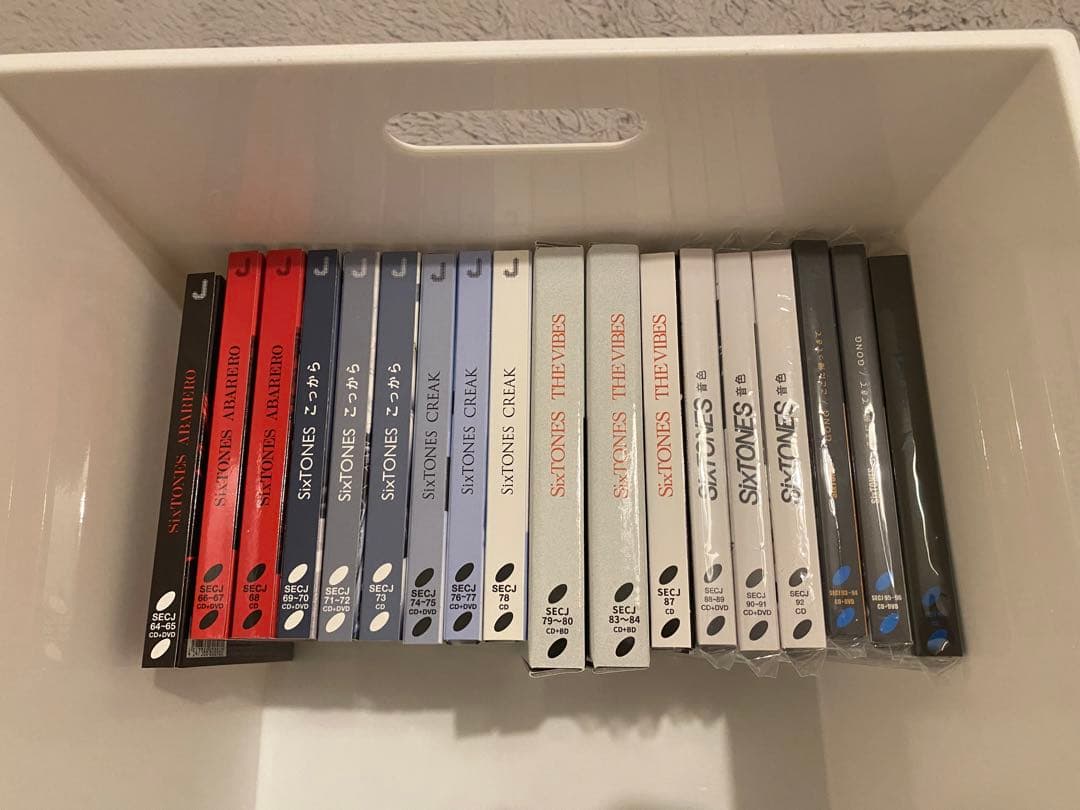 SixTONES シングル・アルバムまとめ 特典付き