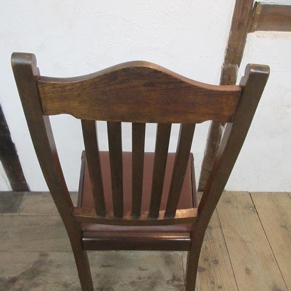 イギリス アンティーク 家具 ダイニングチェア 椅子 イス 英国 4442e