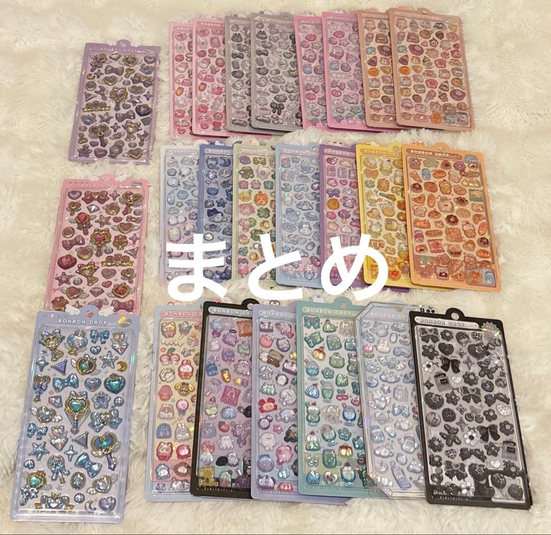 正規品　ボンボンドロップシール　サンリオ　ディズニー　たまごっち　まとめ売り