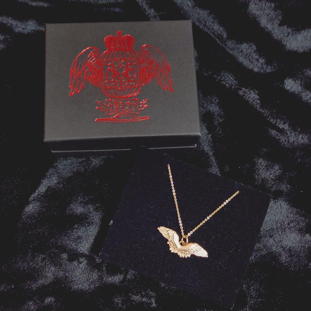 HYDE 2019 黒ミサ EVE限定 ウィングネックレス -Eve Gold-