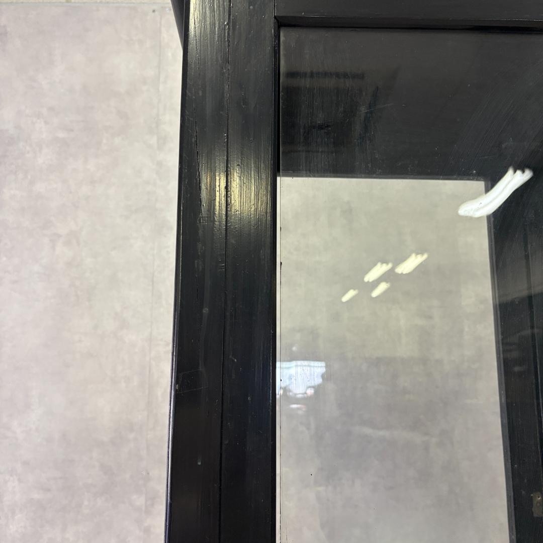 アンティーク　ケビントガラスケース