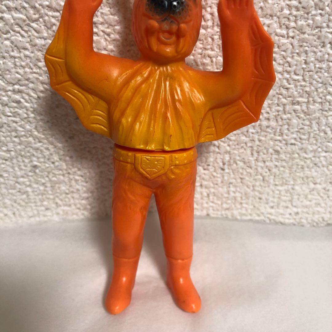 ⚠️当時物・貴重　仮面ライダー　蜘蛛男　クモ男② ミニソフビ　昭和レトロ　ポピー