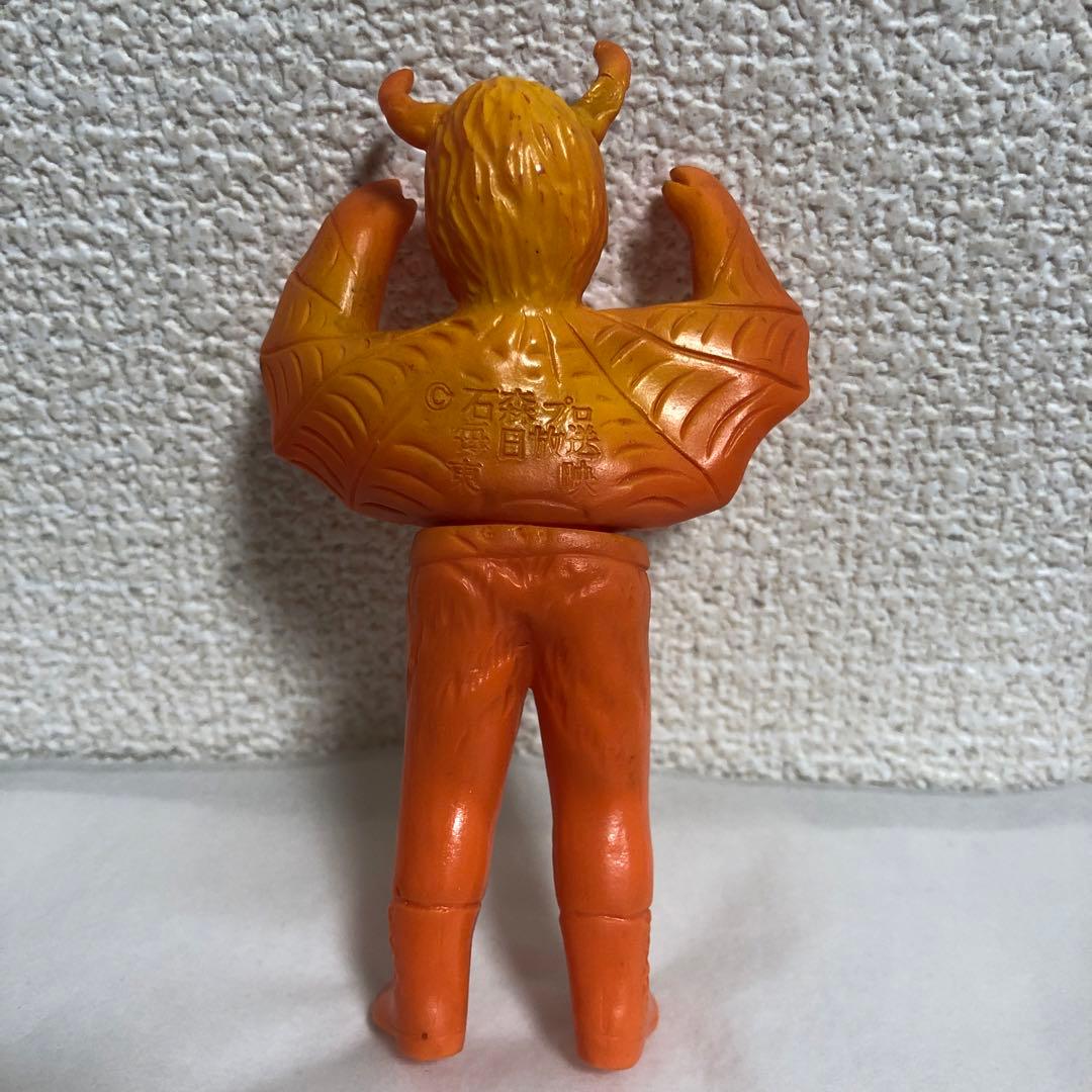 ⚠️当時物・貴重　仮面ライダー　蜘蛛男　クモ男② ミニソフビ　昭和レトロ　ポピー