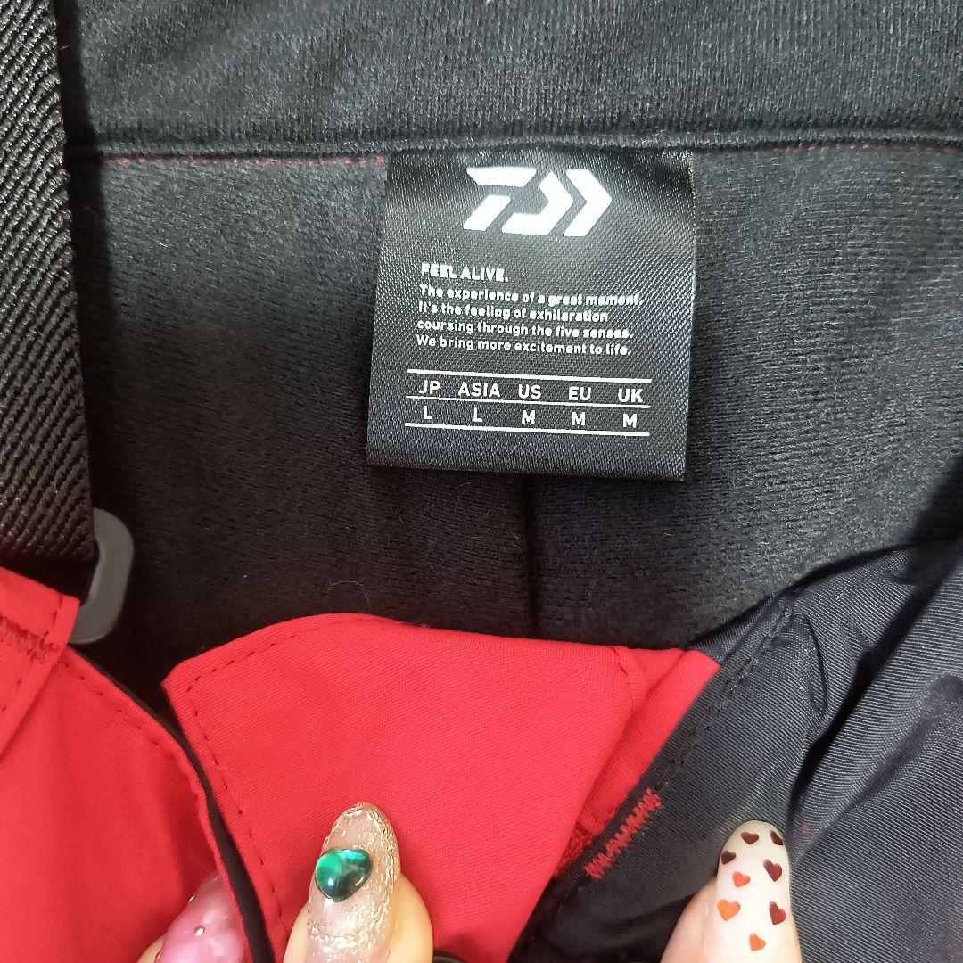 ダイワ　dw-1308 ゴアテックス　ズボンのみ　レッド