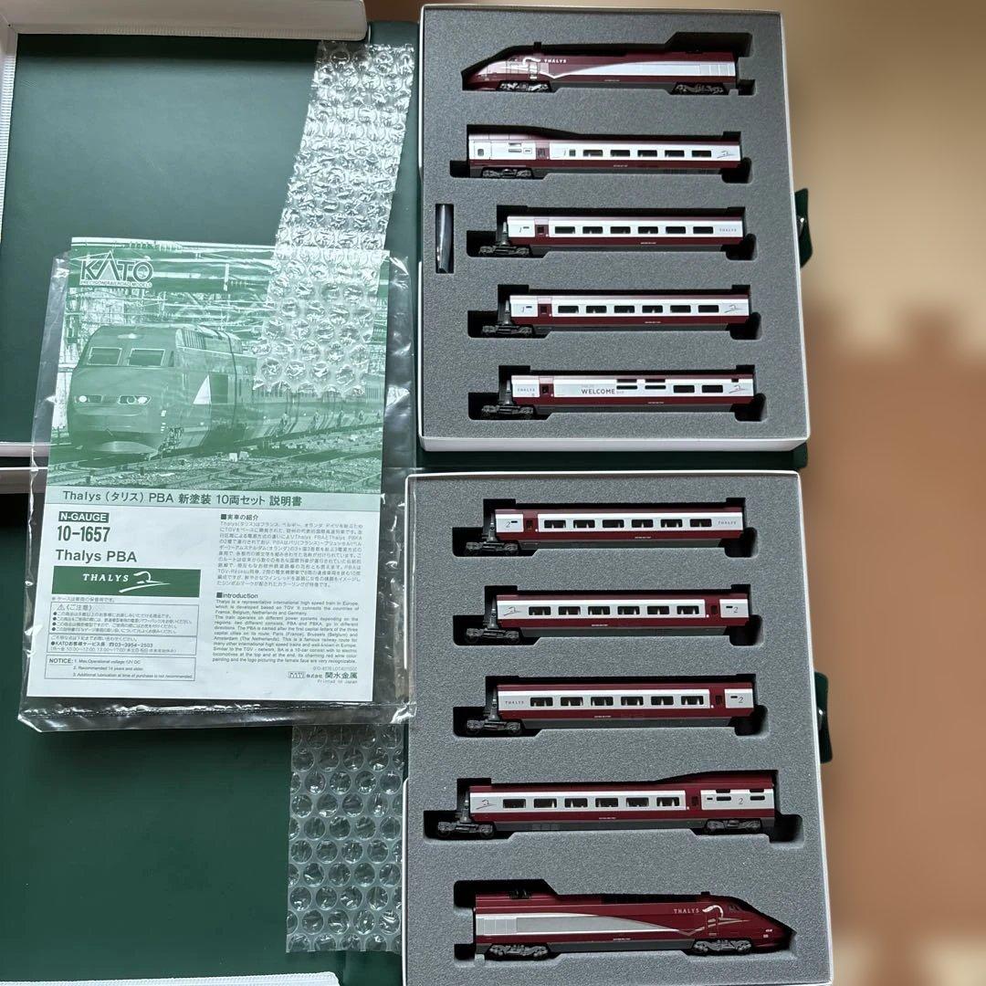 nゲージ kato 10-1657 タリス　thalys 新塗装　10両