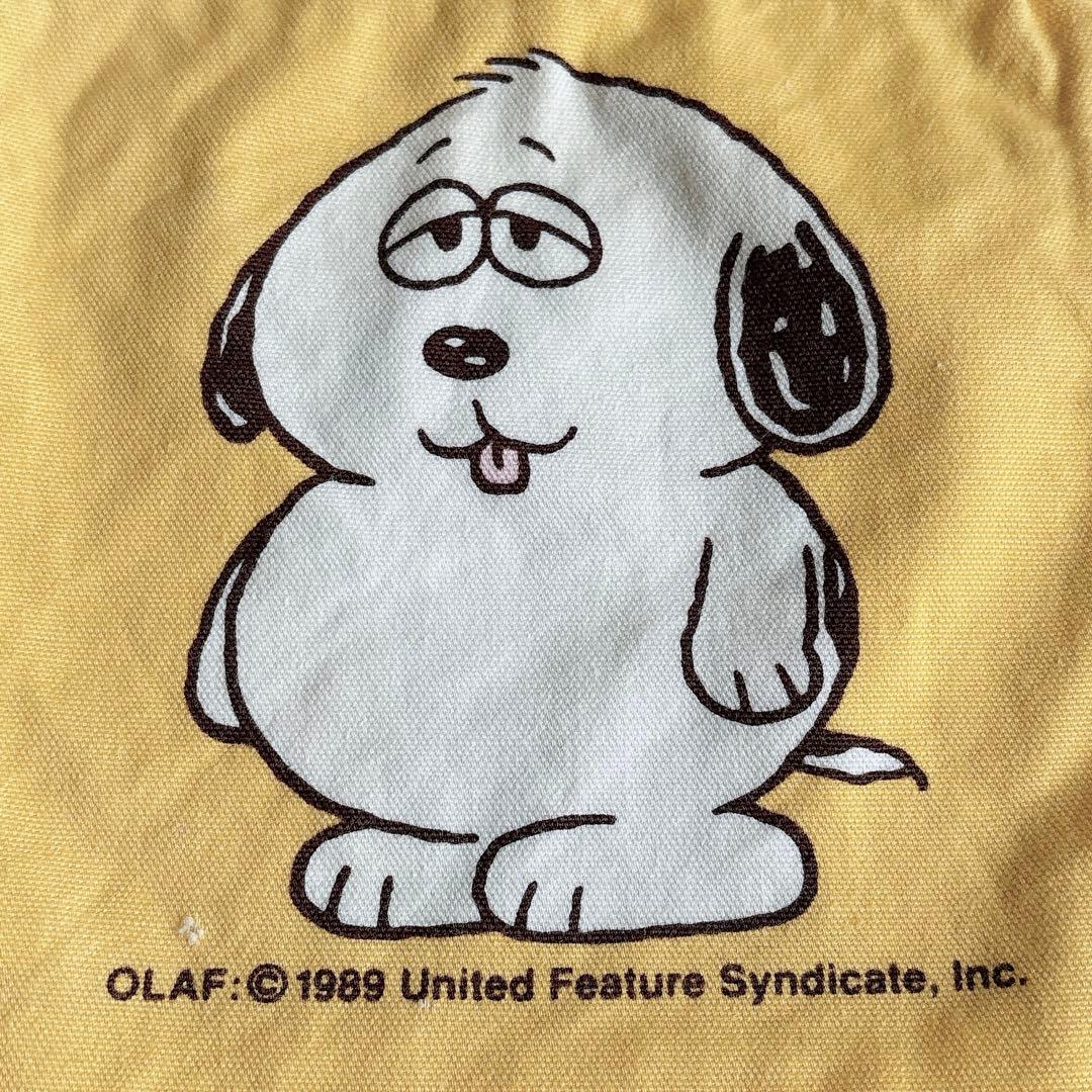 スヌーピー デイジーヒルパピーズ OLAF オラフ 巾着 巾着袋 昭和レトロ