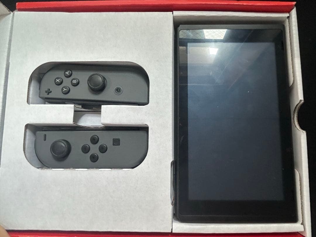 Nintendo Switch グレー 本体 + ソフト4本