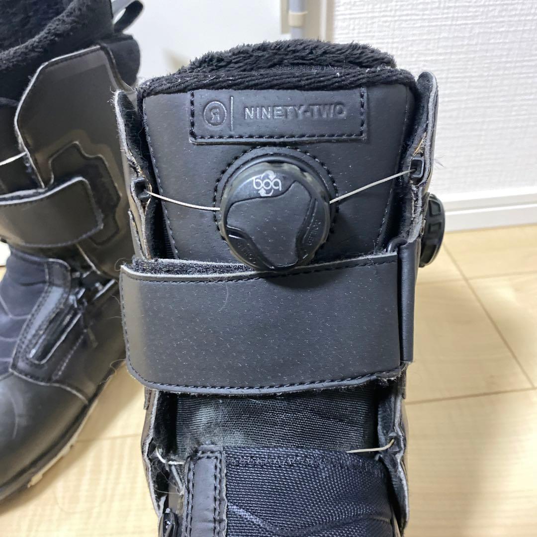 RIDE 92 (NINETY TWO スノーボードブーツ ブラック)29cm