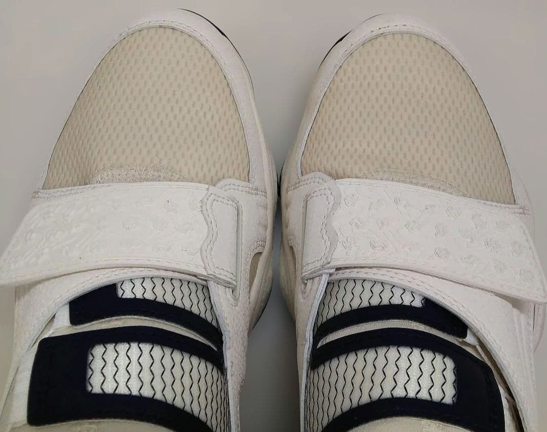 【田36】adidas コードカオス ゴルフシューズ ホワイト/ネイビー