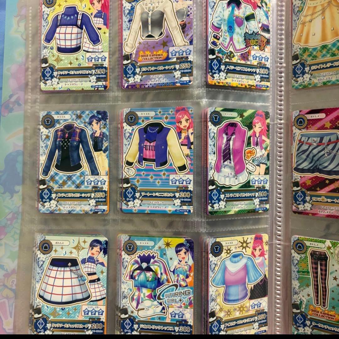 ミ*ミ様 アイカツ　クールタイプカード　まとめ売り　約160枚セット　バインダー