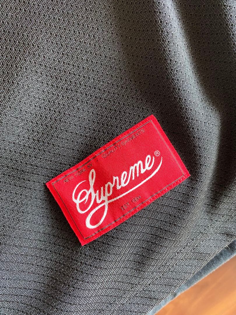 シャツ Supreme Faux Croc Football Jersey Black