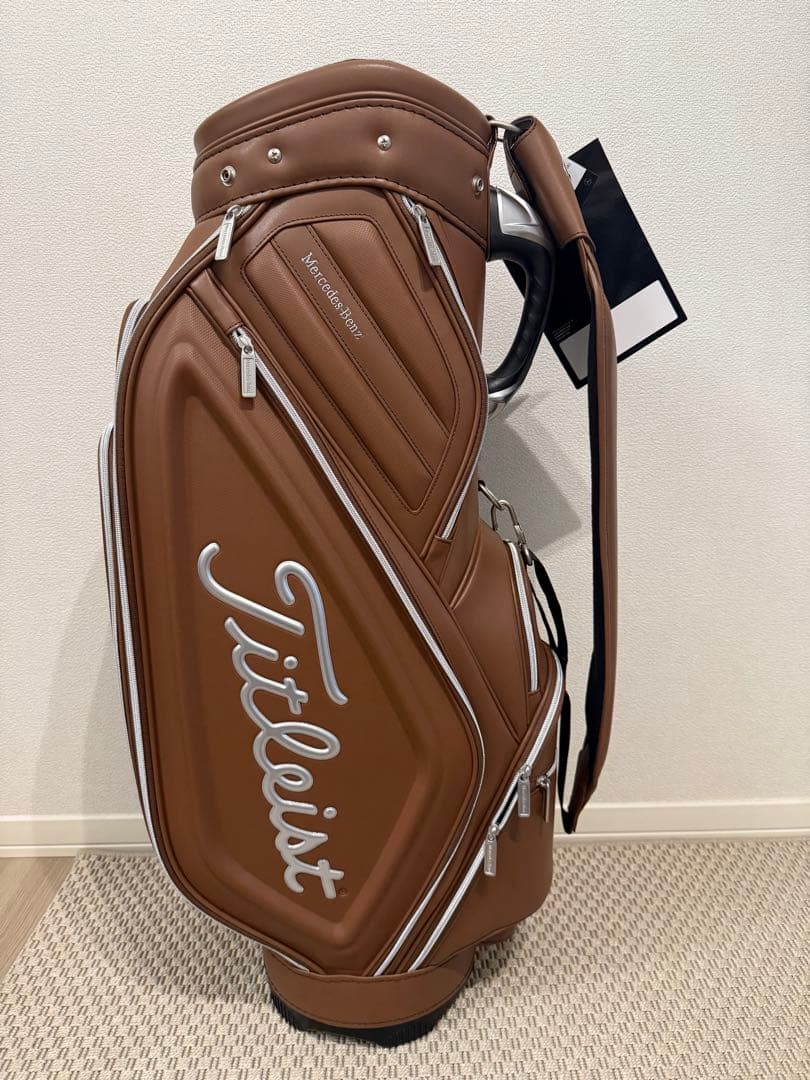 う*こ様 Titleist×Mercedes-Benz ゴルフバッグ ブラウン