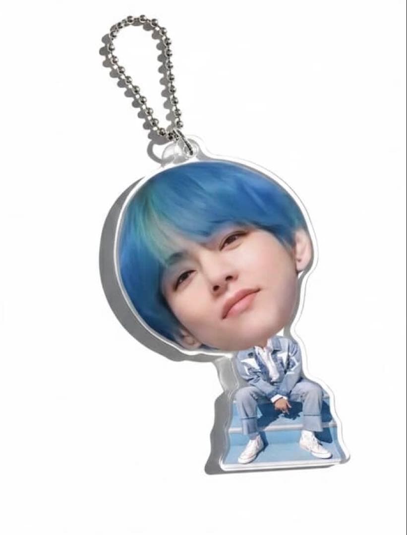 BTS Taehyung テヒョン テテ 2等身キーホルダー 6cm