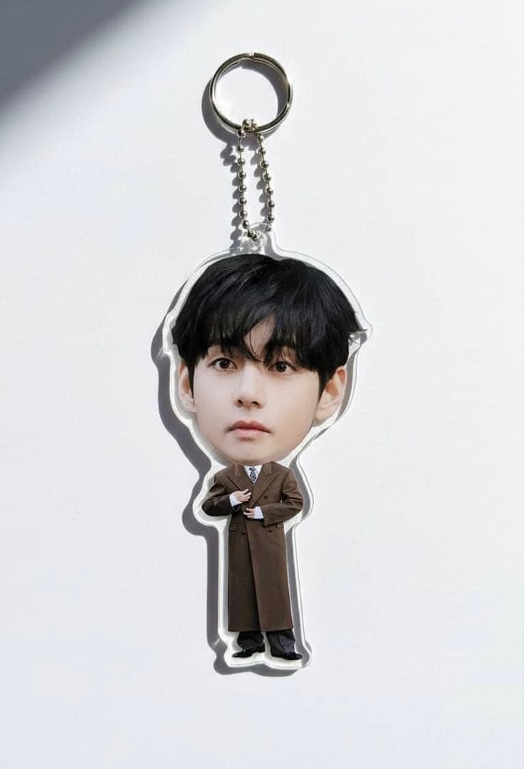 BTS Taehyung テヒョン テテ 2等身キーホルダー 6cm