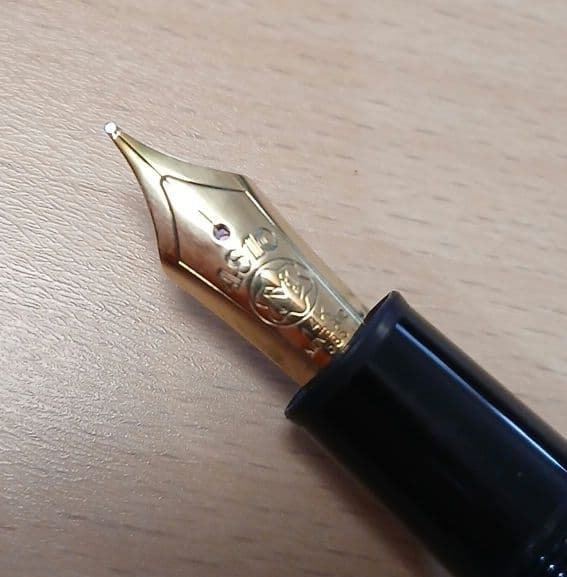 モンブラン　万年筆　14金